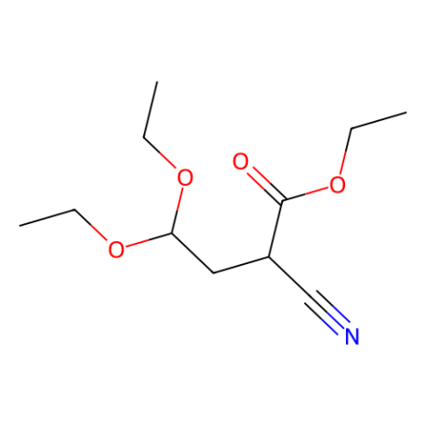 aladdin 阿拉丁 E193730 2-氰基-4,4-二乙氧基丁酸乙酯 52133-67-2 96%