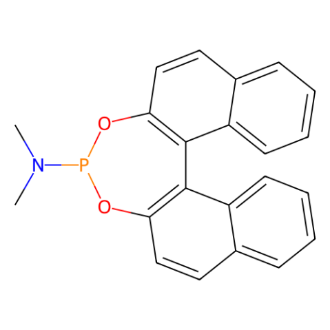 aladdin 阿拉丁 R138311 (R)-(-)-(3,5-二氧杂-4-磷环庚并[2,1-a;3,4-a']二萘-4-基)二甲胺 157488-65-8 ≥97%
