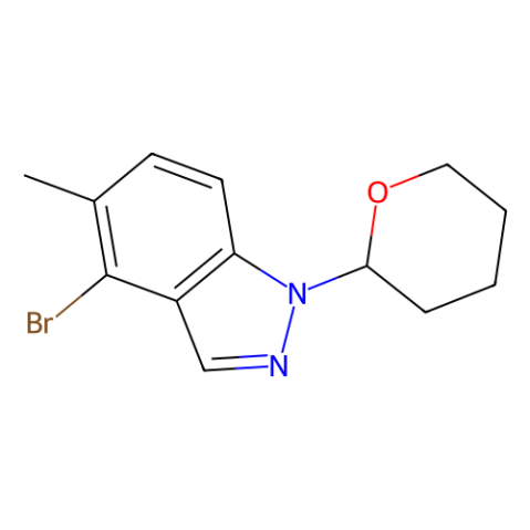 aladdin 阿拉丁 B587899 4-溴-5-甲基-1-(四氢-2H-吡喃-2-基)-1H-吲唑 1926172-50-0 97%
