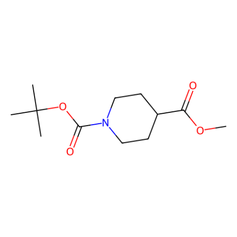 aladdin 阿拉丁 M138123 1-(叔丁氧羰基)-4-哌啶羧酸甲酯 124443-68-1 ≥98.0%(GC)