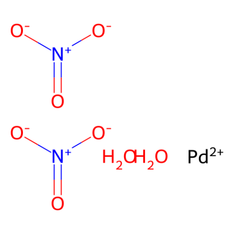 aladdin 阿拉丁 P105995 硝酸钯(II) 二水合物 32916-07-7 Pd ≥39.0%