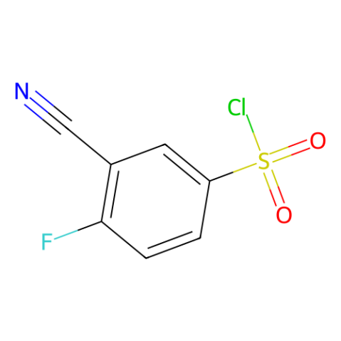 aladdin 阿拉丁 F470943 4-氟-3-氰基苯磺酰氯 351003-23-1 97%