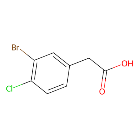 aladdin 阿拉丁 B590633 3-溴-4-氯苯基乙酸 90004-80-1 98%