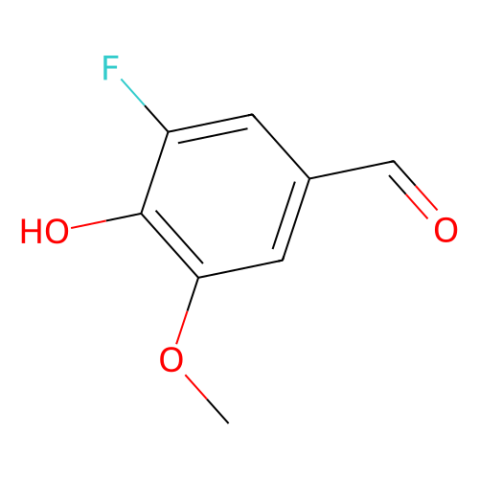 aladdin 阿拉丁 F124172 3-氟-4-羟基-5-甲氧基苯甲醛 79418-78-3 97%