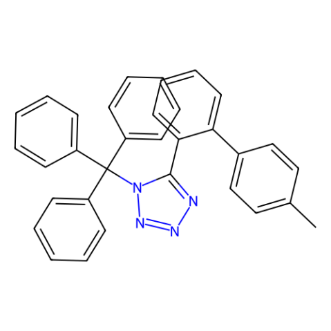 aladdin 阿拉丁 M586767 5-(4'-甲基-[1,1'-联苯]-2-基)-1-三苯甲基-1H-四氮唑 124750-53-4 97%