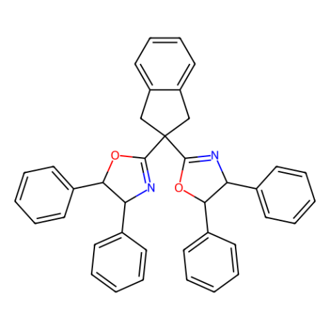 aladdin 阿拉丁 R281536 (4R,4'R,5S,5'S)-2,2'-(1,3-二氢-2H-茚满-2-亚烷基)双[4,5-二氢-4,5-二苯基噁唑] 1656253-81-4 98%