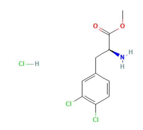 aladdin 阿拉丁 H587658 3,4-二氯-L-苯丙氨酸甲酯盐酸盐 173522-95-7 97%