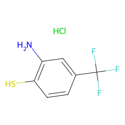 aladdin 阿拉丁 A469208 2-氨基-4-(三氟甲基)苯硫醇盐酸盐 4274-38-8 97%