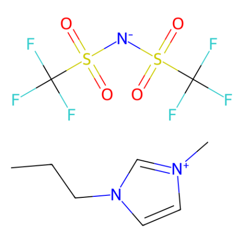 aladdin 阿拉丁 B303055 1-丙基-3-甲基咪唑双（三氟甲烷磺酰）亚胺盐 216299-72-8 98%