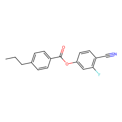 aladdin 阿拉丁 C405540 4-丙基苯甲酸4-氰基-3-氟苯酯 86776-51-4 98%