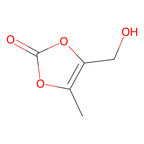 aladdin 阿拉丁 H195820 4-(羟甲基)-5-甲基-[1,3]二氧杂环戊烯-2-酮 91526-18-0 90%