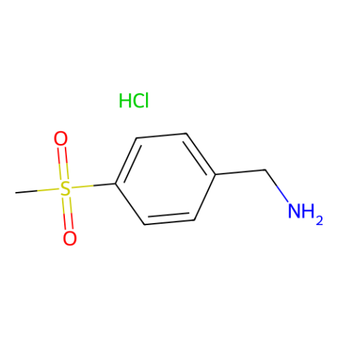 aladdin 阿拉丁 M196148 4-(甲砜基)苄胺盐酸盐 98593-51-2 98%