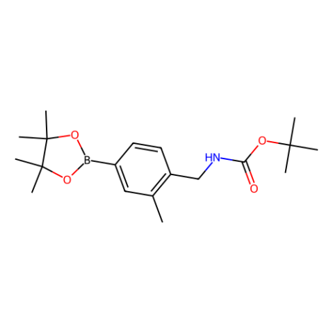 aladdin 阿拉丁 T491214 (2-甲基-4-(4,4,5,5-四甲基-1,3,2-二氧硼杂环戊烷-2-基)苄基)氨基甲酸叔丁酯 1798791-43-1 98%