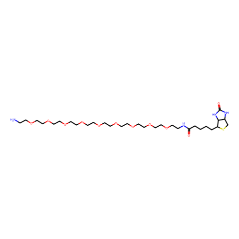 aladdin 阿拉丁 O339674 O-（2-氨基乙基）-O'-[2-（生物素氨基）乙基]八甘醇 960132-48-3 ≥95%