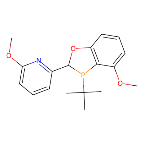 aladdin 阿拉丁 S282191 2-((2S,3S)-3-(叔丁基)-4-甲氧基-2,3-二氢苯并[D][1,3]氧杂磷杂环戊烯-2-基)-6-甲氧基吡啶 1777796-37-8 ≥95%，≥99% ee