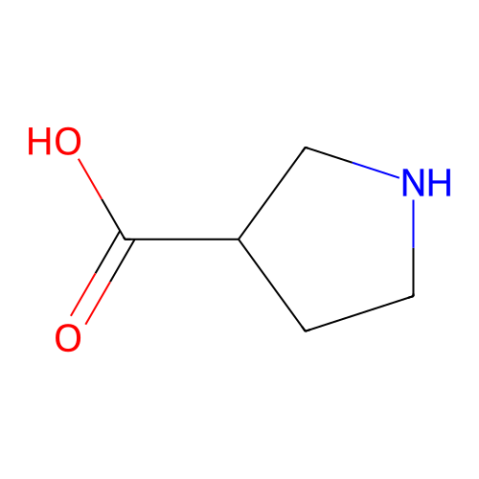aladdin 阿拉丁 S134732 (R)-吡咯烷-3-甲酸 72580-54-2 97%