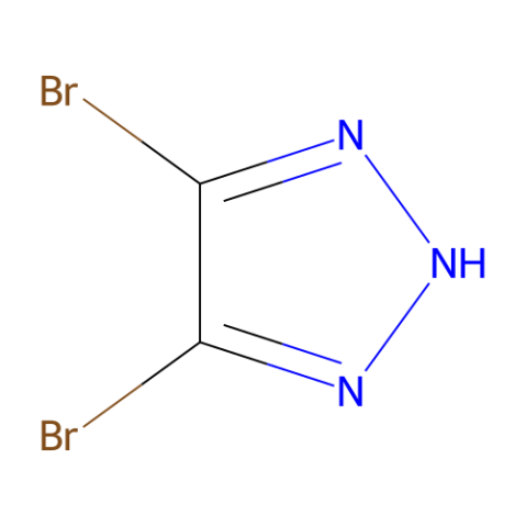 aladdin 阿拉丁 D588217 4,5-二溴-2H-1,2,3-三唑 22300-52-3 98%