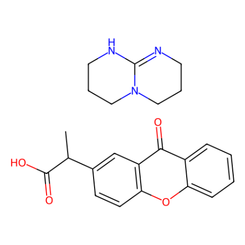 aladdin 阿拉丁 O159970 2-(9-氧呫吨-2-基)丙酸1,5,7-三氮双环[4.4.0]癸-5-烯盐 1346753-09-0 >98.0%(HPLC)