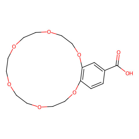 aladdin 阿拉丁 C153846 4'-羧基苯并-18-冠6-醚 60835-75-8 >97.0%(HPLC)(T)