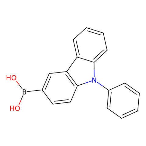 aladdin 阿拉丁 P195337 9-苯基咔唑-3-硼酸 (含不定量的酸酐) 854952-58-2 98%