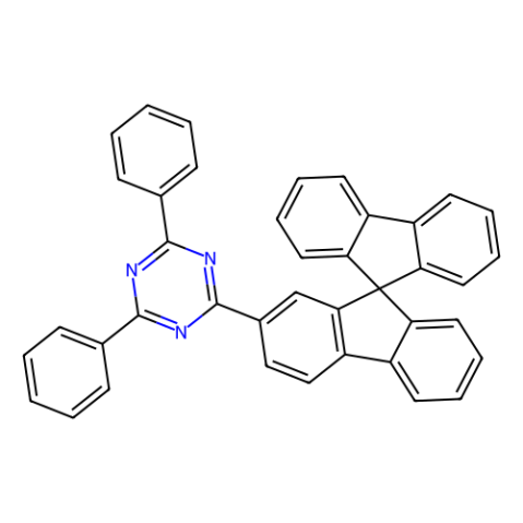 aladdin 阿拉丁 S404906 2-(9,9'-螺双[芴]-2-基)-4,6-二苯基-1,3,5-三嗪 1207176-84-8 98%
