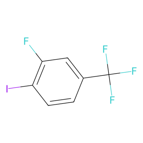 aladdin 阿拉丁 F586991 2-氟-1-碘-4-(三氟甲基)苯(含有稳定剂铜片) 132554-73-5 97%