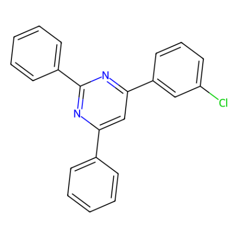 aladdin 阿拉丁 C405532 4-(3-氯苯基)-2,6-二苯基嘧啶 1536209-87-6 98%