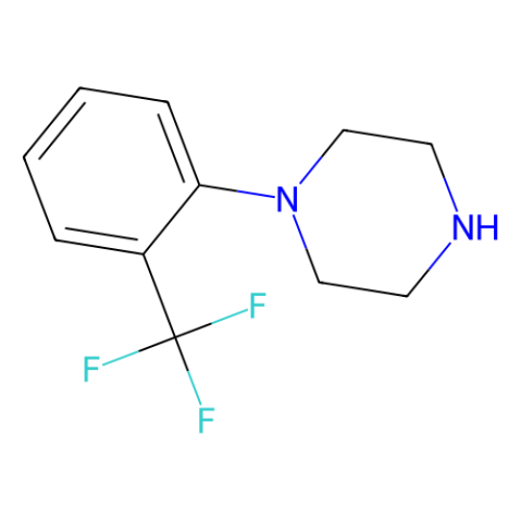 aladdin 阿拉丁 T139130 1-(2-三氟甲基苯基)哌嗪 63854-31-9 ≥98%