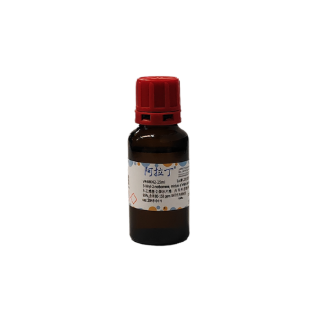 aladdin 阿拉丁 V468042 5-乙烯基-2-降冰片烯，内 和 外 的混合物 3048-64-4 95%,含有80-150 ppm BHT作为抑制剂