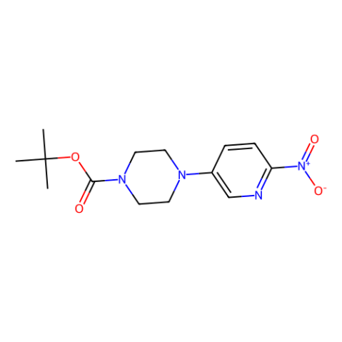 aladdin 阿拉丁 T589521 4-(6-硝基-3-吡啶基)-1-哌嗪甲酸叔丁酯 571189-16-7 97%