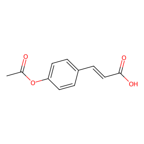 aladdin 阿拉丁 T161822 反式-4-乙酰氧基肉桂酸 27542-85-4 98%