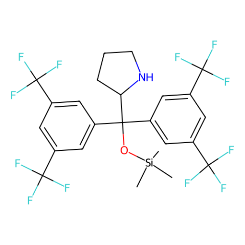 aladdin 阿拉丁 R304950 (R)-α,α-双[3,5-双(三氟甲基)苯基]-2-吡咯烷甲醇三甲基硅基醚 908303-26-4 ≥95%