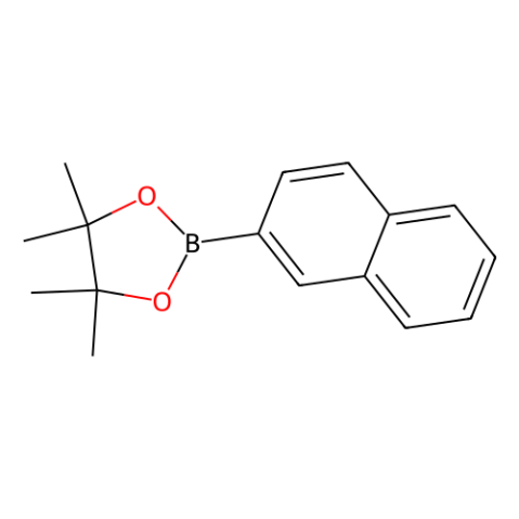 aladdin 阿拉丁 T162430 4,4,5,5-四甲基-2-(2-萘基)-1,3,2-二氧环戊硼烷 256652-04-7 >98.0%(GC)