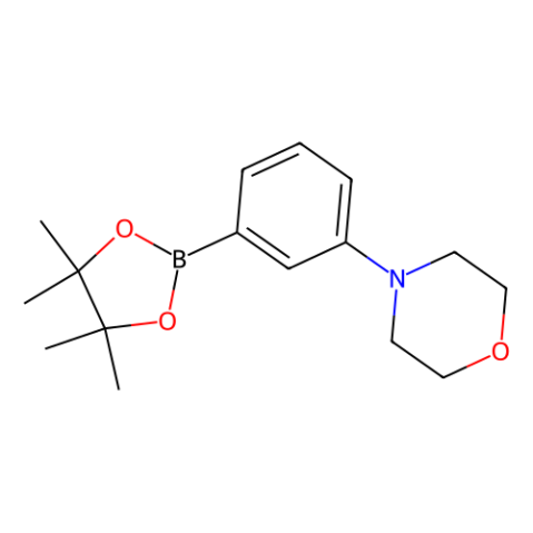 aladdin 阿拉丁 T162630 4-[3-(4,4,5,5-四甲基-1,3,2-二氧硼戊环-2-基)苯基]吗啉 852227-95-3 ≥97.0%
