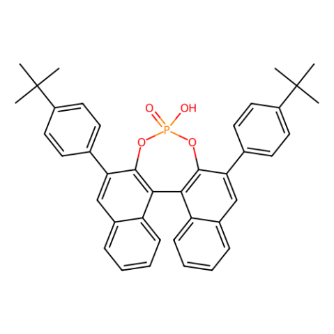 aladdin 阿拉丁 B299332 (R)-3,3'-双(4-叔丁基苯基)-1,1'-联萘酚磷酸酯 861909-30-0 ≥98%，≥99%e.e.