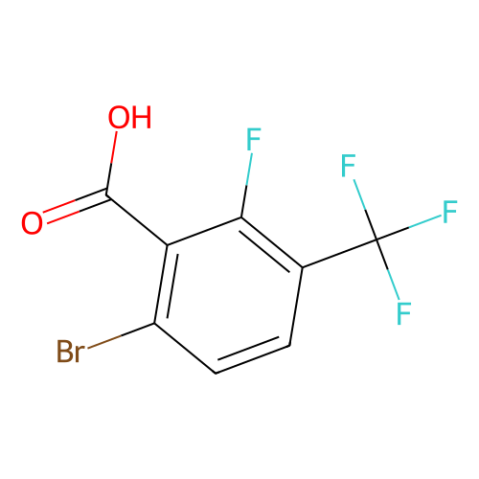 aladdin 阿拉丁 B586184 6-溴-2-氟-3-三氟甲基苯甲酸 1026962-68-4 98%