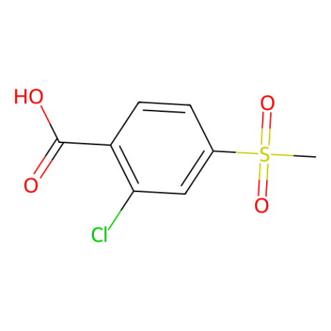 aladdin 阿拉丁 C153824 2-氯-4-(甲磺酰基)苯甲酸 53250-83-2 ≥98.0%