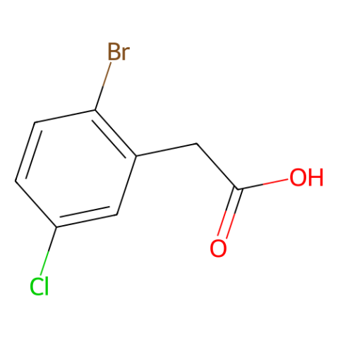 aladdin 阿拉丁 B186746 2-溴-5-氯苯基乙酸 81682-38-4 97%