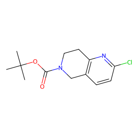 aladdin 阿拉丁 T172171 2-氯-7,8-二氢-1,6-二氮杂萘-6(5H)-羧酸叔丁酯 1151665-15-4 95%