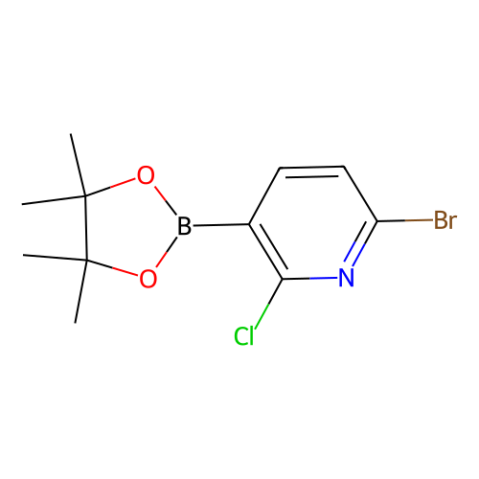 aladdin 阿拉丁 B166718 6-溴-2-氯-3-吡啶硼酸嚬哪酯 1247726-85-7 95%