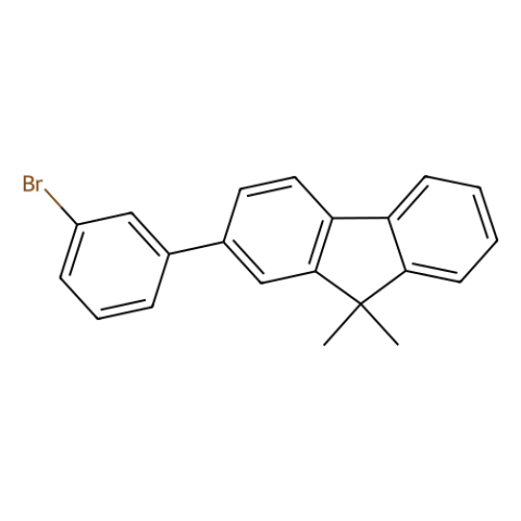 aladdin 阿拉丁 B405442 2-(3-溴苯基)-9,9-二甲基-9H-芴 881912-14-7 98%