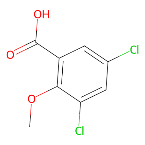 aladdin 阿拉丁 D168781 3,5-二氯-2-甲氧基苯甲酸 22775-37-7 98%