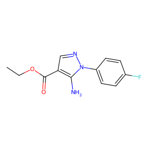 aladdin 阿拉丁 E167160 5-氨基-1-(4-氟苯基)-1H-吡唑-4-羧酸乙酯 138907-68-3 ≥97.0%