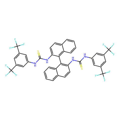aladdin 阿拉丁 N281705 N,N'-(S)-1,1'-联萘-2,2'-二基双[N'-[3,5-双(三氟甲基)苯基]硫脲] 914497-25-9 97%,99% ee