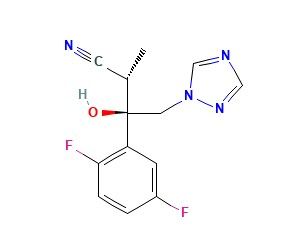 aladdin 阿拉丁 S588356 (2S,3R)-3-(2,5-氟苯基)-3-羟基-2-甲基-4-(1H-1,2,4-三唑-1-基)丁腈 241479-74-3 95%