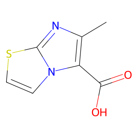 aladdin 阿拉丁 M344414 6-甲基咪唑并[2,1-b] [1,3]噻唑-5-羧酸 77628-51-4 97%