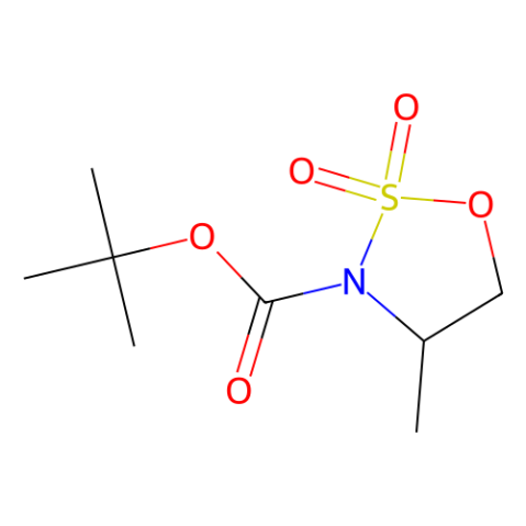 aladdin 阿拉丁 R176518 (R)-3-boc-4-甲基-2,2-二氧-[1,2,3]恶噻唑烷 454248-53-4 97%