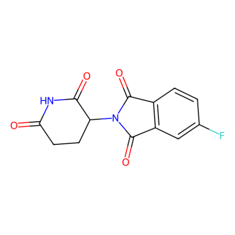 aladdin 阿拉丁 D590276 2-(2,6-二氧代哌啶-3-基)-5-氟异吲哚啉-1,3-二酮 835616-61-0 97%