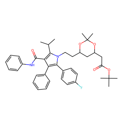 aladdin 阿拉丁 I166759 阿托伐他汀丙酮化合物叔丁酯 125971-95-1 97%