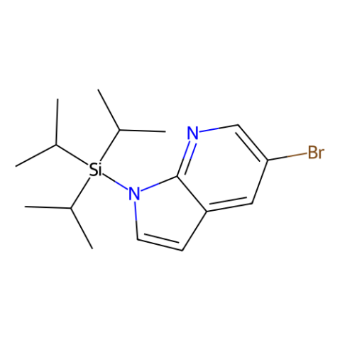 aladdin 阿拉丁 B177681 5-溴-1-[三(丙烷-2-基)甲硅烷基]-1H-吡咯并[2,3-b]吡啶 858116-66-2 95%